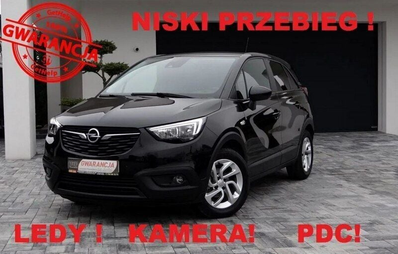 Czarny (metalik) Używany 2017 Opel Crossland X SUV | 49 900 zł (Dość drogi) - Obraz 1/4