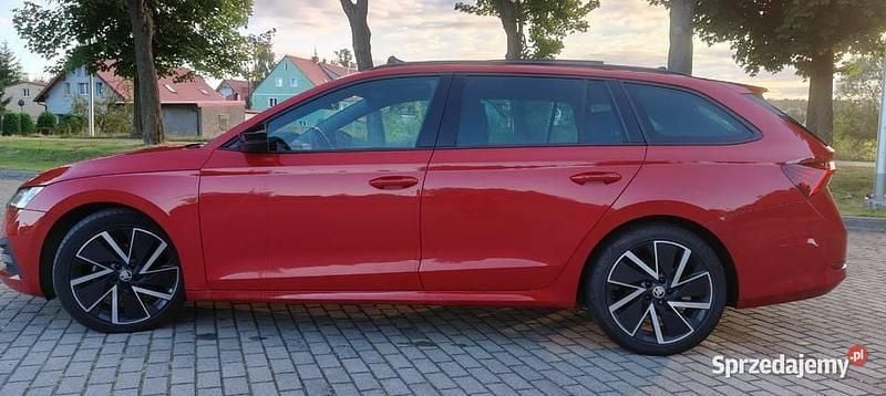 Używany Skoda Octavia Style 2021 Czerwony Kombi