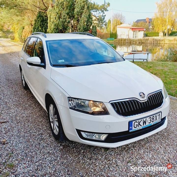 Biały Używany 2015 Skoda Octavia Business Line Kombi | 42 000 zł (Uczciwa cena) - Obraz 1/4