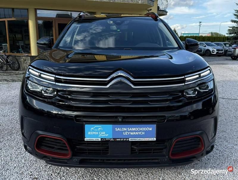 Czarny Używany 2021 Citroën C5 Aircross Shine SUV | 89 900 zł - Obraz 1/4