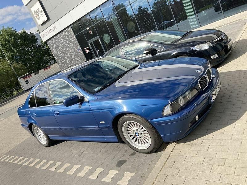 Używany BMW 525 2001 Niebieski Sedan/Limuzyna