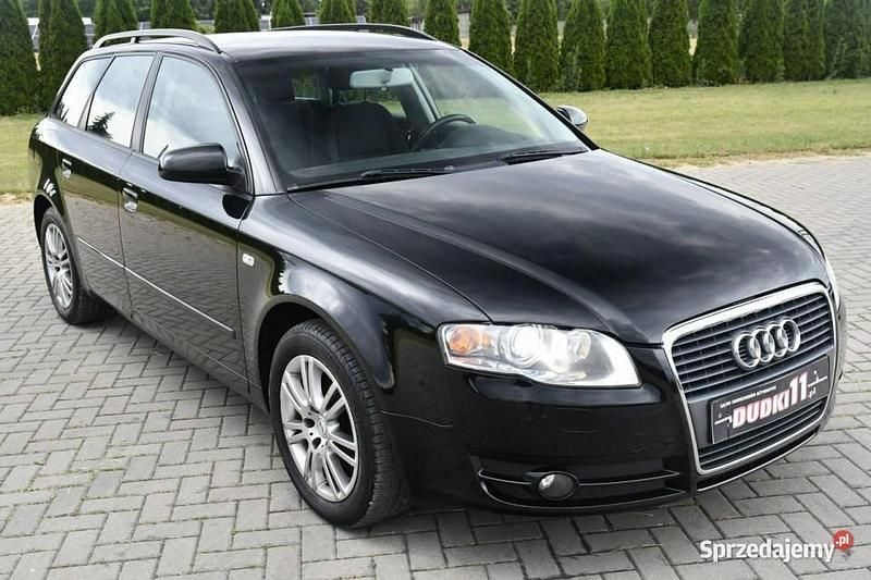 Czarny Używany 2007 Audi A4 Sedan/Limuzyna | 16 900 zł (Dobra cena) - Obraz 1/4