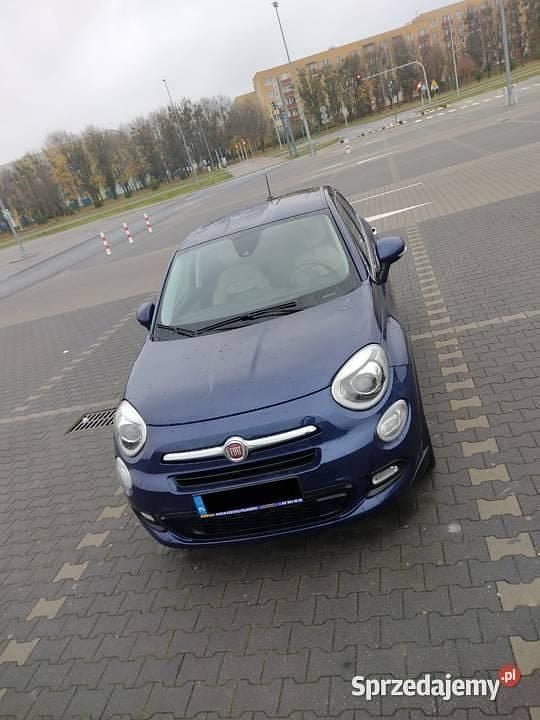 Niebieski Używany 2015 Fiat 500X SUV | 44 900 zł (Uczciwa cena) - Obraz 1/4