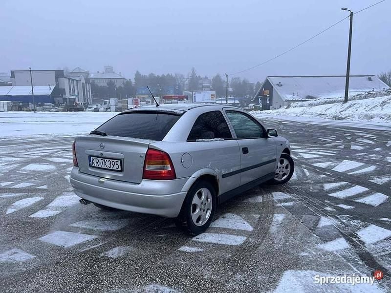 Używany Opel Astra 2002 Srebrny Hatchback