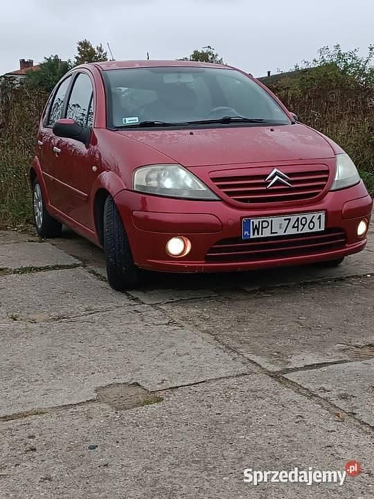 Bordowy Używany 2003 Citroën C3 Exclusive Hatchback | 3000 zł (Dobra cena) - Obraz 1/4