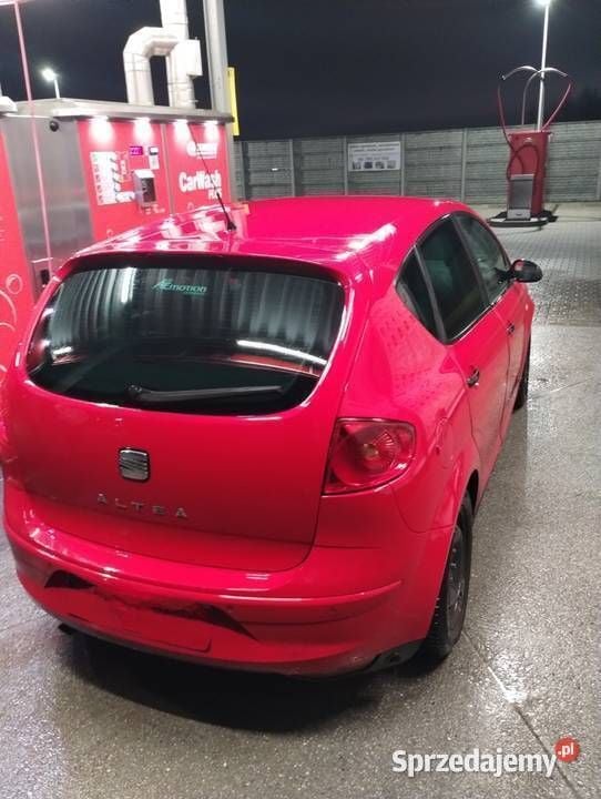 Czerwony Używany 2005 Seat Altea Minivan | 8200 zł (Dobra cena) - Obraz 1/3