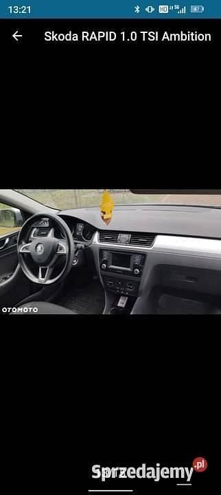 Używany 2017 Skoda Rapid | 28 200 zł (Dobra cena) - Obraz 1/4
