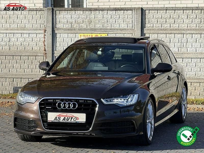 Brązowy Używany 2014 Audi A6 S-Line Kombi | 65 900 zł (Dobra cena) - Obraz 1/4
