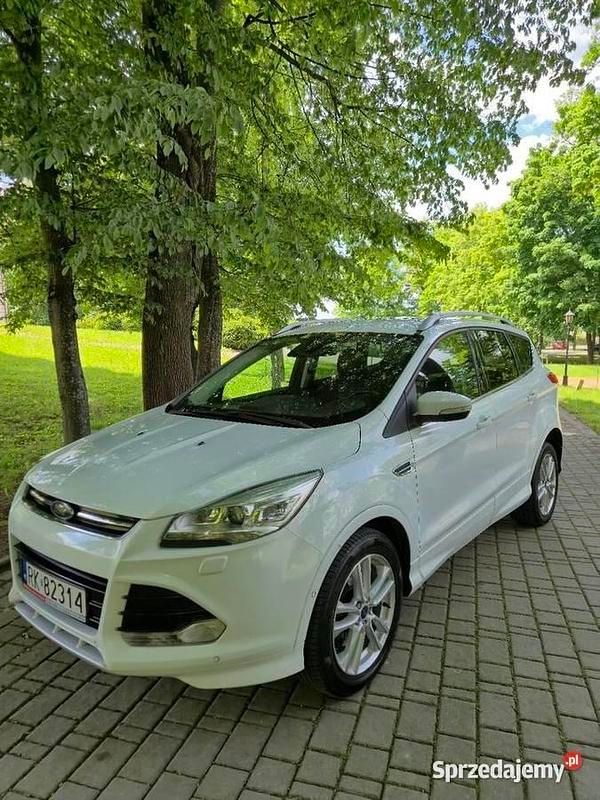 Biały Używany 2016 Ford Kuga ST SUV | 47 500 zł (Uczciwa cena) - Obraz 1/4