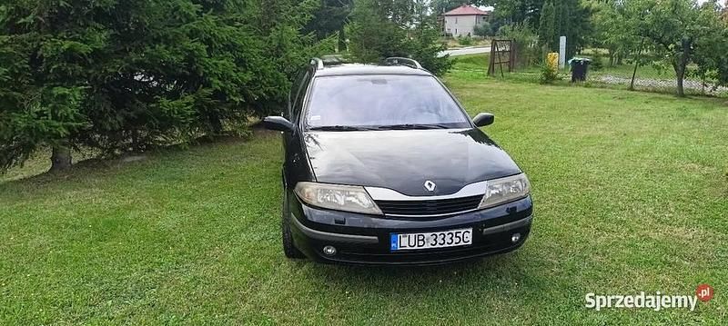 Czarny Używany 2002 Renault Laguna II Kombi | 4500 zł (Dość drogi) - Obraz 1/4