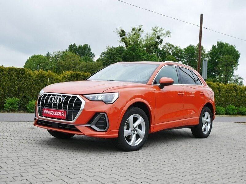 Pomarańczowy Używany 2021 Audi Q3 Comfort SUV | 117 700 zł (Uczciwa cena) - Obraz 1/4