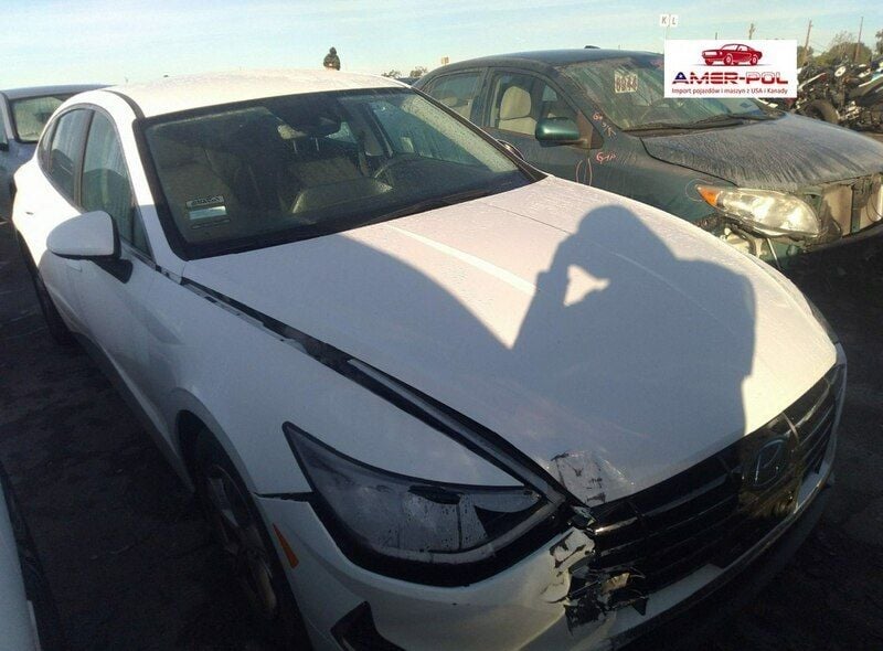 Używany Hyundai Sonata 191 KM (140 kW) 2021 Biały Sedan/Limuzyna