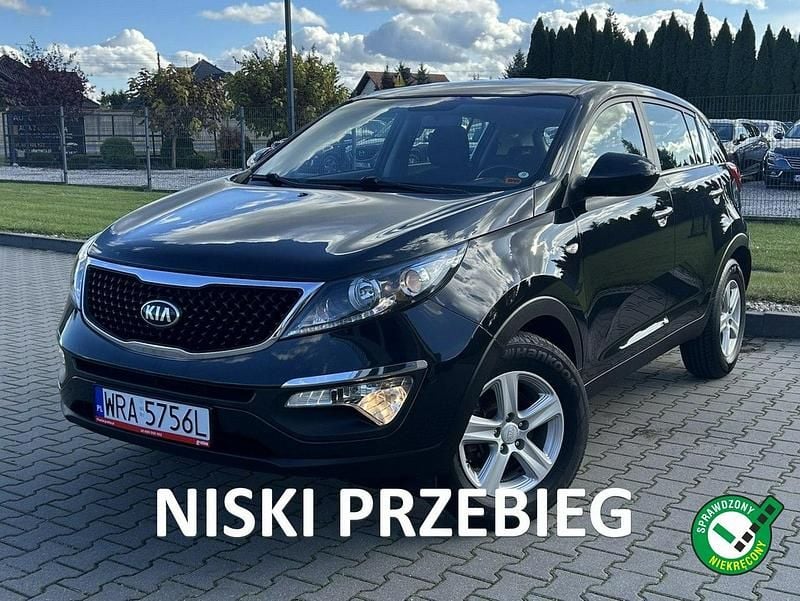 Czarny Używany 2015 Kia Sportage SUV | 49 900 zł (Dobra cena) - Obraz 1/4