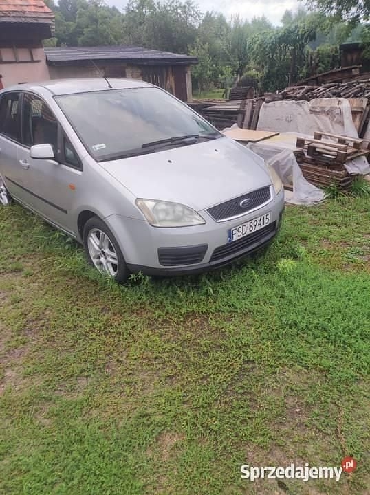 Srebrny Używany 2004 Ford C-MAX Minivan | 3500 zł (Dobra cena) - Obraz 1/4