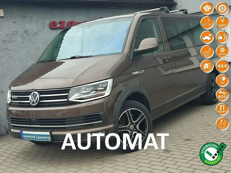 Brązowy Używany 2012 VW Multivan Minivan | 99 999 zł - Obraz 1/4