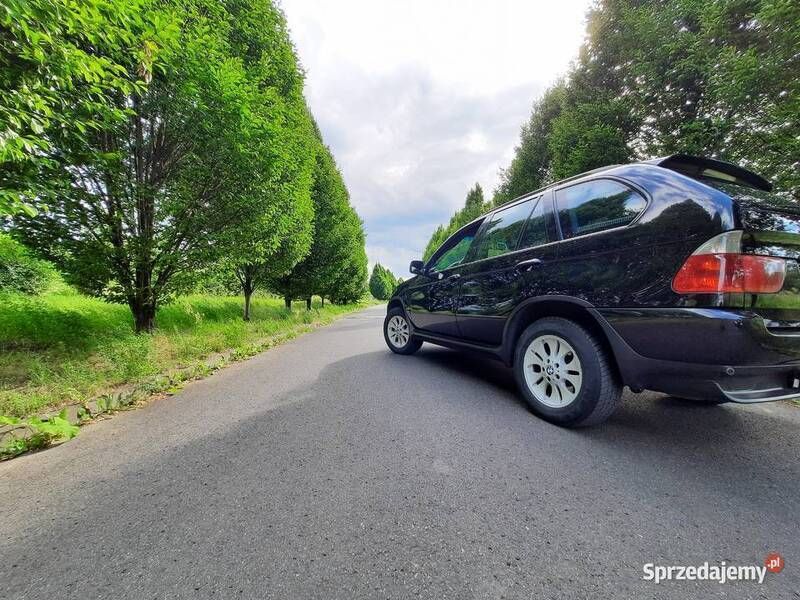 Czarny Używany 2004 BMW X5 SUV | 22 800 zł (Dość drogi) - Obraz 1/4
