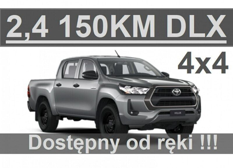 Srebrny (metalik) Używany 2023 Toyota HiLux Pickup | 164 621 zł (Dość drogi) - Obraz 1/3