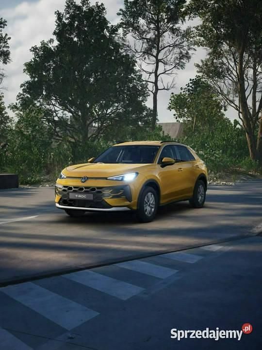 Nowe VW T-Roc Trendline 2026 Żółty SUV