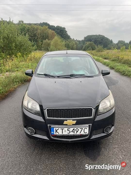 Czarny Używany 2011 Chevrolet Aveo Sedan/Limuzyna | 8800 zł (Dobra cena) - Obraz 1/4