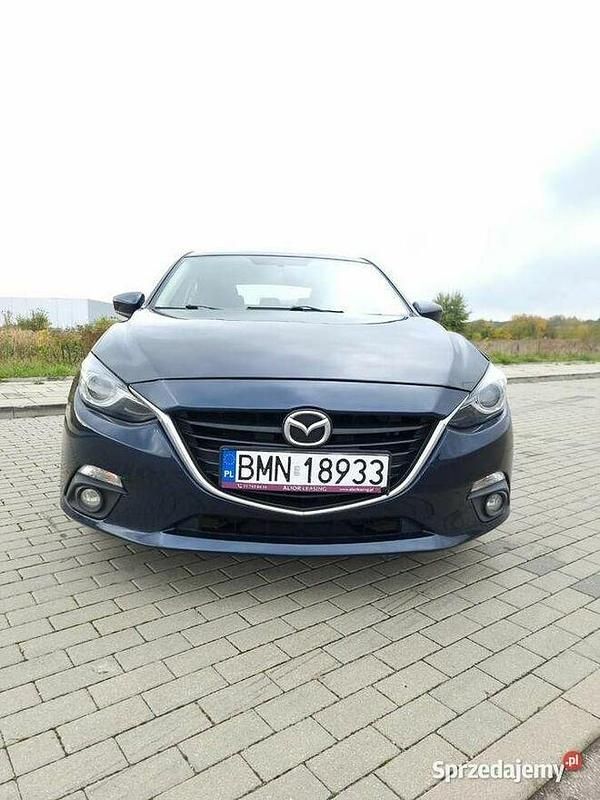 Niebieski Używany 2015 Mazda 3 Inclusive Hatchback | 31 900 zł (Super Cena) - Obraz 1/4
