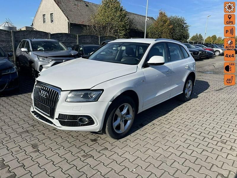 Biały Używany 2016 Audi Q5 S-Line SUV | 56 900 zł - Obraz 1/4