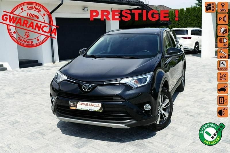 Czarny (metalik) Używany 2017 Toyota RAV4 SUV | 61 900 zł (Dobra cena) - Obraz 1/4