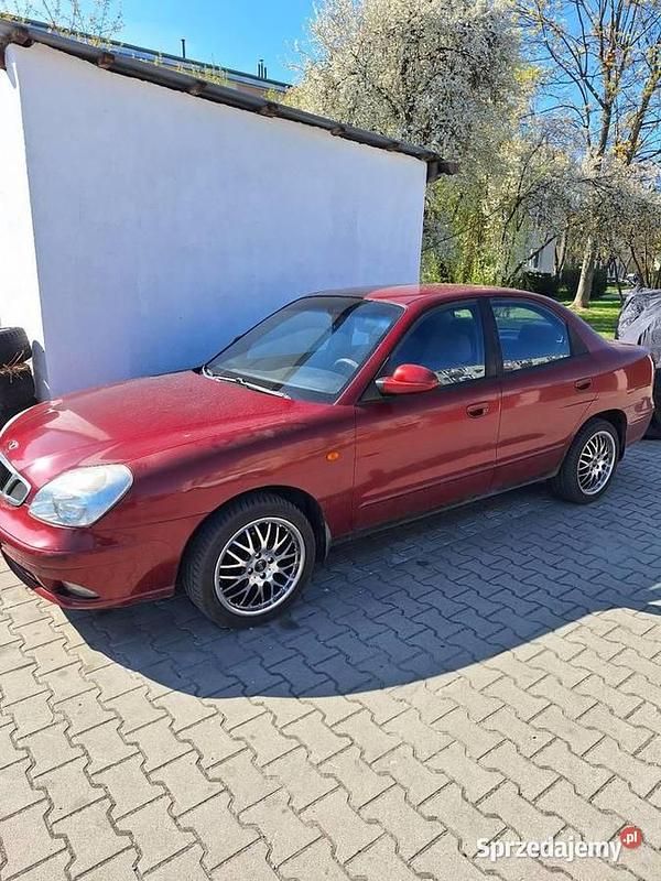 Czerwony Używany 2000 Chevrolet Nubira Sedan/Limuzyna | 4000 zł - Obraz 1/4
