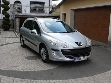Srebrny (metalik) Używany 2008 Peugeot 308 Kombi | 11 900 zł (Uczciwa cena) - Obraz 1/4