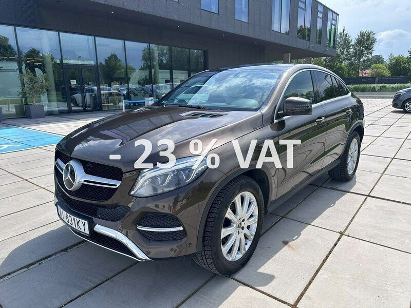 Brązowy (metalik) Używany 2018 Mercedes GLE350 SUV | 109 000 zł - Obraz 1/4