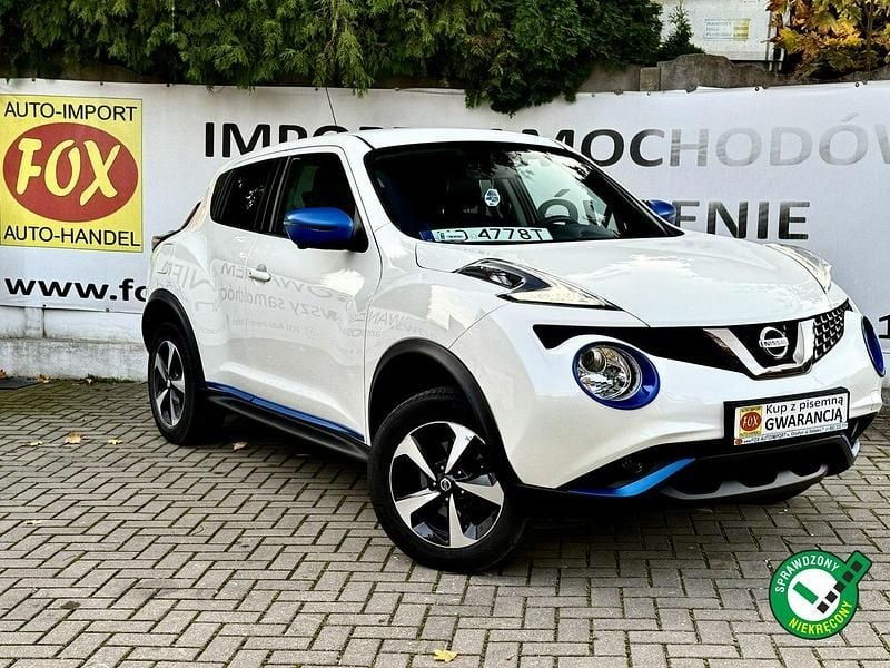 Biały (metalik, perła) Używany 2018 Nissan Juke SUV | 51 900 zł (Dość drogi) - Obraz 1/4