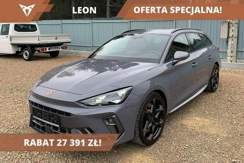 Czarny (metalik) Używany 2023 Cupra Leon Sedan/Limuzyna | 205 954 zł - Obraz 1/4