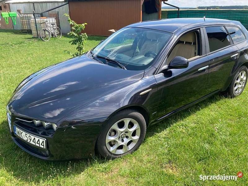 Czarny Używany 2009 Alfa Romeo 159 Kombi | 16 900 zł (Dość drogi) - Obraz 1/4
