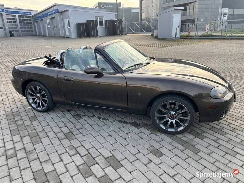 Brązowy Używany 2000 Mazda MX5 Kabriolet | 25 500 zł - Obraz 1/4