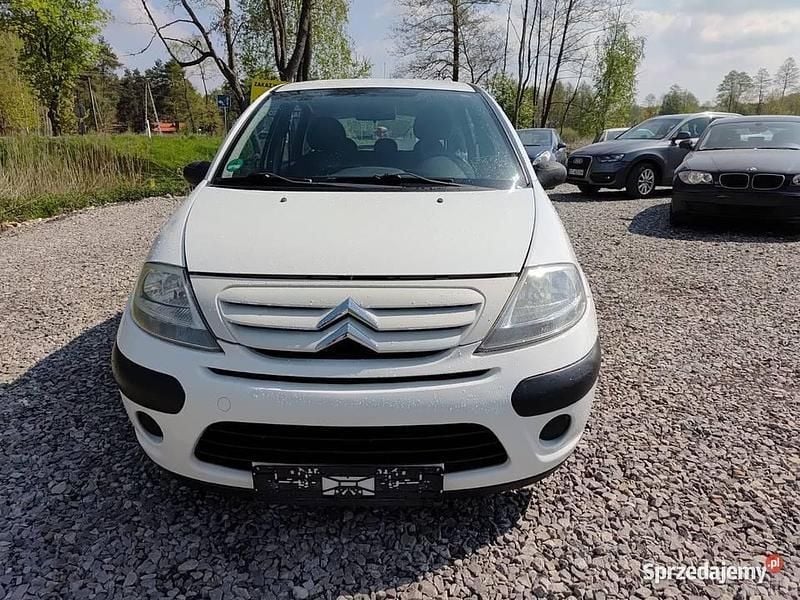 Biały Używany 2007 Citroën C3 Hatchback | 7900 zł (Drogi) - Obraz 1/4