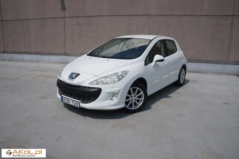 Biały Używany 2010 Peugeot 308 Hatchback | 20 900 zł (Drogi) - Obraz 1/4