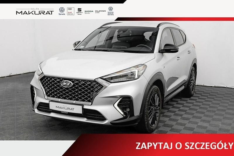 Srebrny Używany 2020 Hyundai Tucson N Line SUV | 89 850 zł (Uczciwa cena) - Obraz 1/4