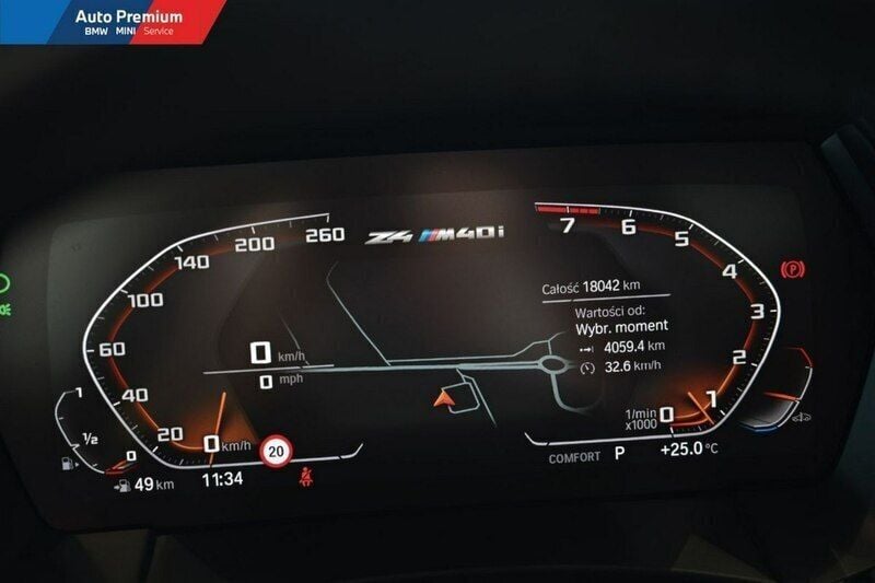 Używany BMW Z4 340 KM (250 kW) 2020 Szary Kabriolet