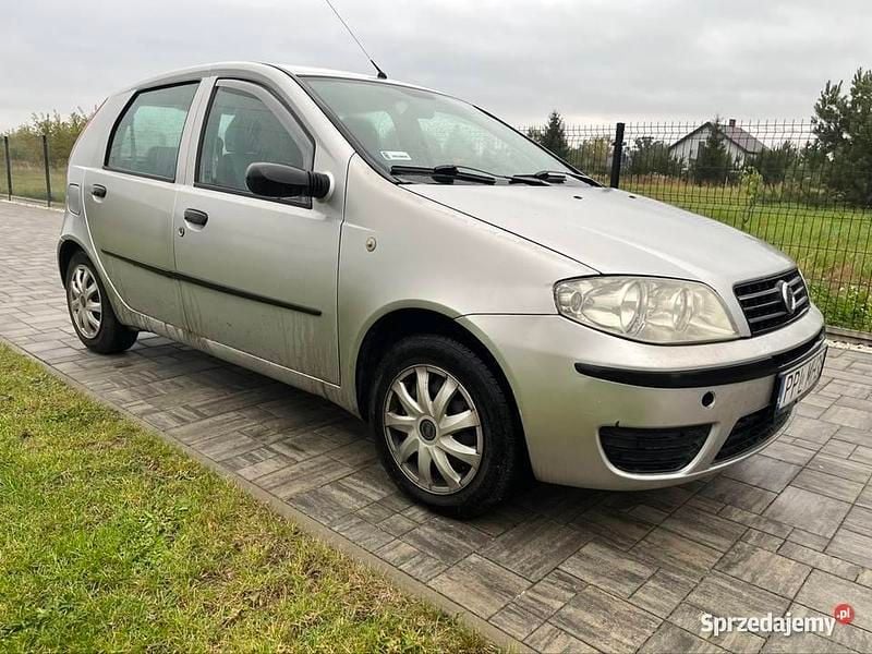 Srebrny Używany 2006 Fiat Punto Hatchback | 1590 zł (Uczciwa cena) - Obraz 1/4