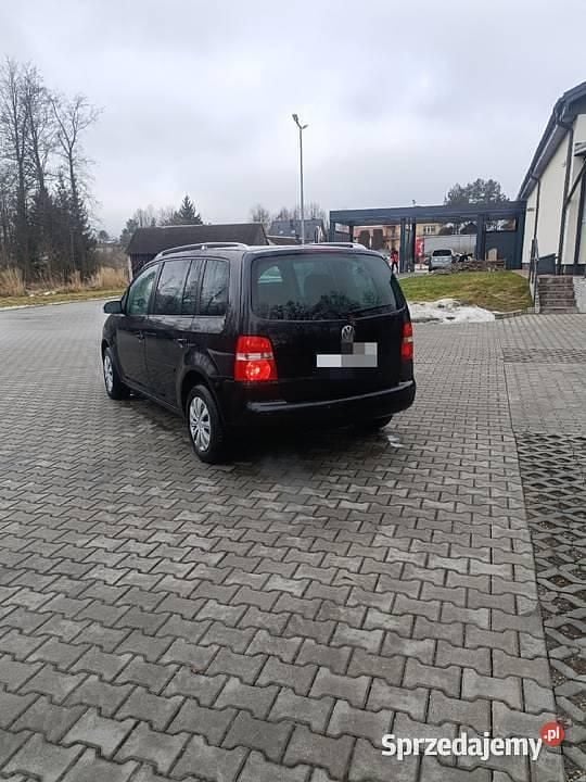 Używany VW Touran 2005 Czarny Minivan