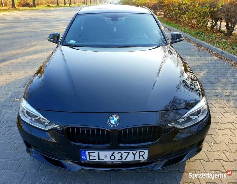Używany BMW 320 Shadowline 2014 Czarny Sedan/Limuzyna