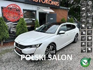 Biały (metalik, perła) Używany 2019 Peugeot 508 Kombi | 82 900 zł (Uczciwa cena) - Obraz 1/4