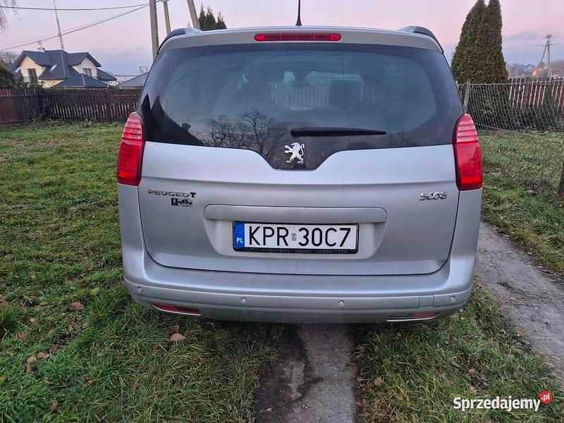 Używany Peugeot 5008 Family 2012 Srebrny Minivan