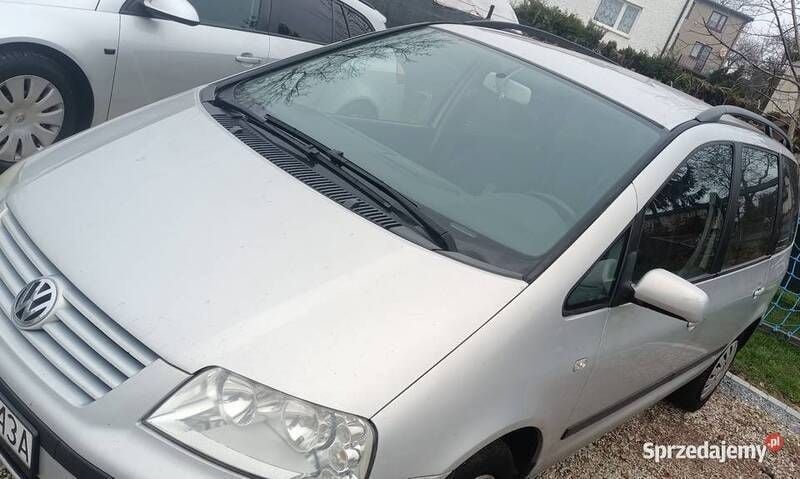 Srebrny Używany 2003 VW Sharan Minivan | 7900 zł (Dobra cena) - Obraz 1/4