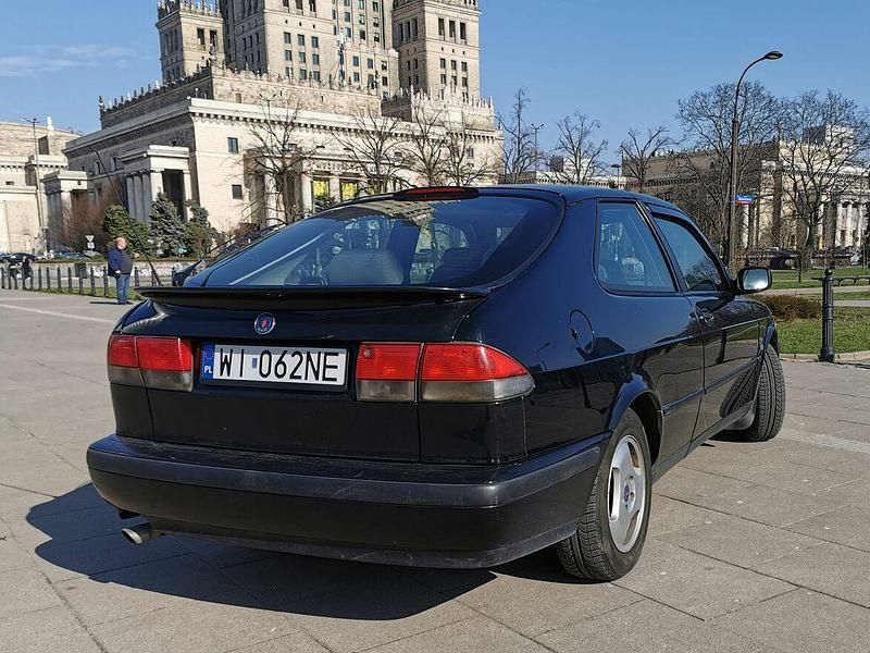Używany Saab 9-3 1998 Czarny Coupe