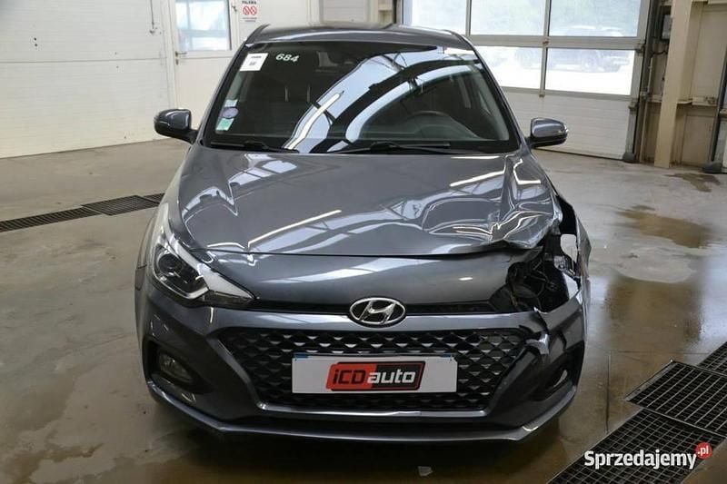 Szary Używany 2019 Hyundai i20 Turbo Hatchback | 15 200 zł - Obraz 1/4