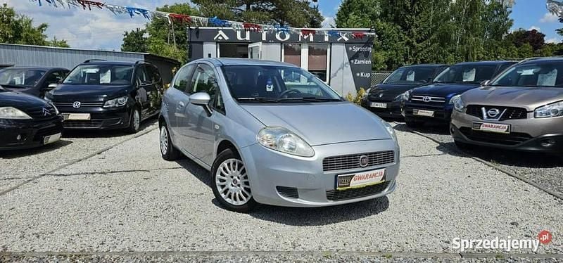 Srebrny Używany 2008 Fiat Punto Hatchback | 11 900 zł - Obraz 1/3
