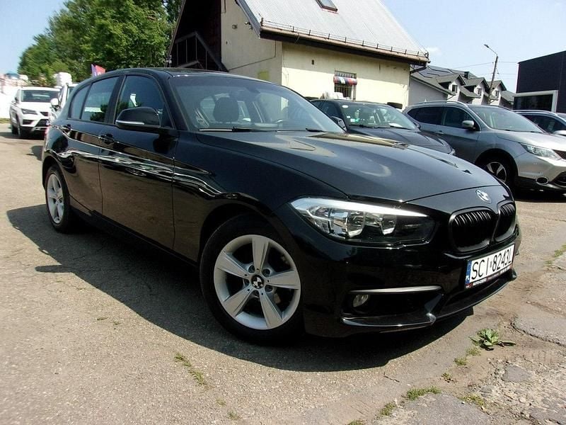 Używany BMW 116 Shadowline 110 KM (80 kW) 2016 Czarny (metalik) Hatchback