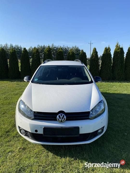 Biały Używany 2012 VW Golf VI Kombi | 12 900 zł (Super Cena) - Obraz 1/4