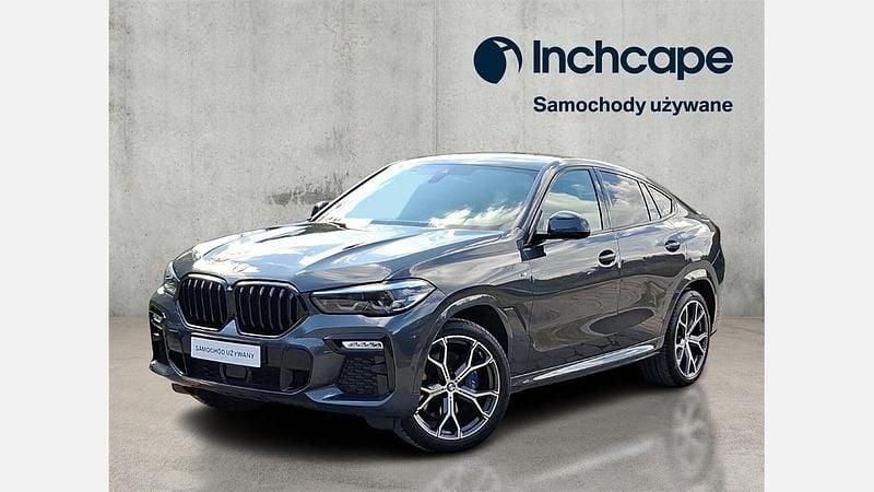 Szary arktyczny z brylantowym połyskiem metalizowany Używany 2021 BMW X6 Shadowline SUV | 274 900 zł (Uczciwa cena) - Obraz 1/3