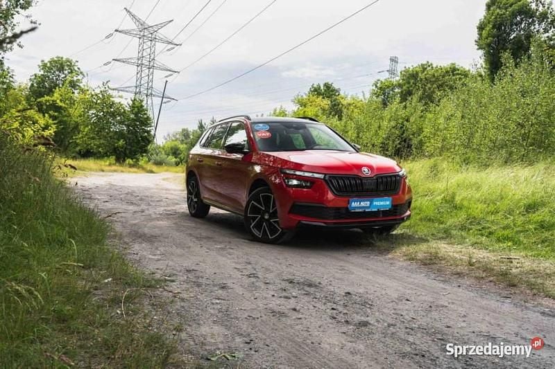 Czerwony Używany 2023 Skoda Kamiq SUV | 109 999 zł (Uczciwa cena) - Obraz 1/4
